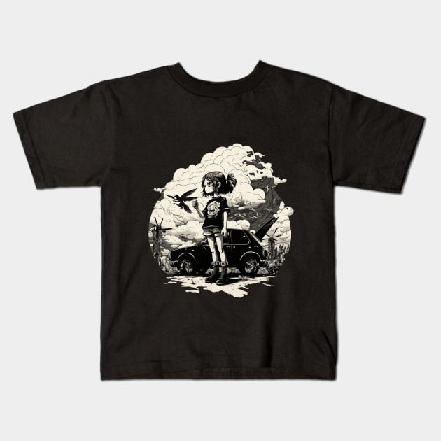 McBess Girl Kids T-Shirt by IamSyphax